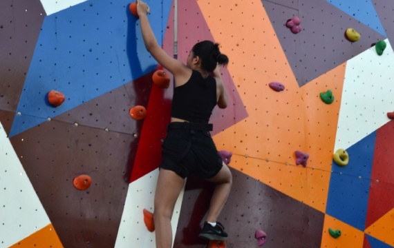 wall climbing